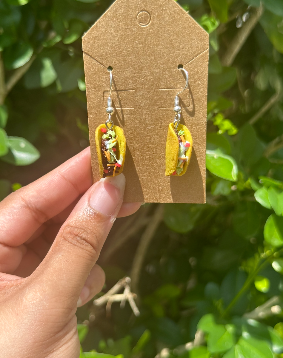 Taco Earrings
